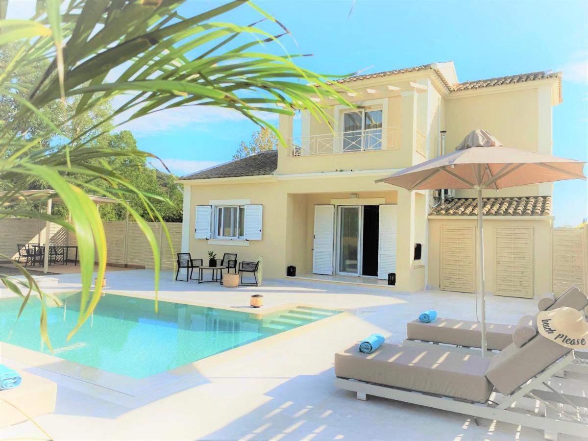 My Corfu Luxury Villa With Private Pool Sidárion المظهر الخارجي الصورة