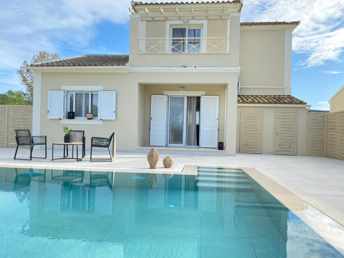 My Corfu Luxury Villa With Private Pool Sidárion المظهر الخارجي الصورة
