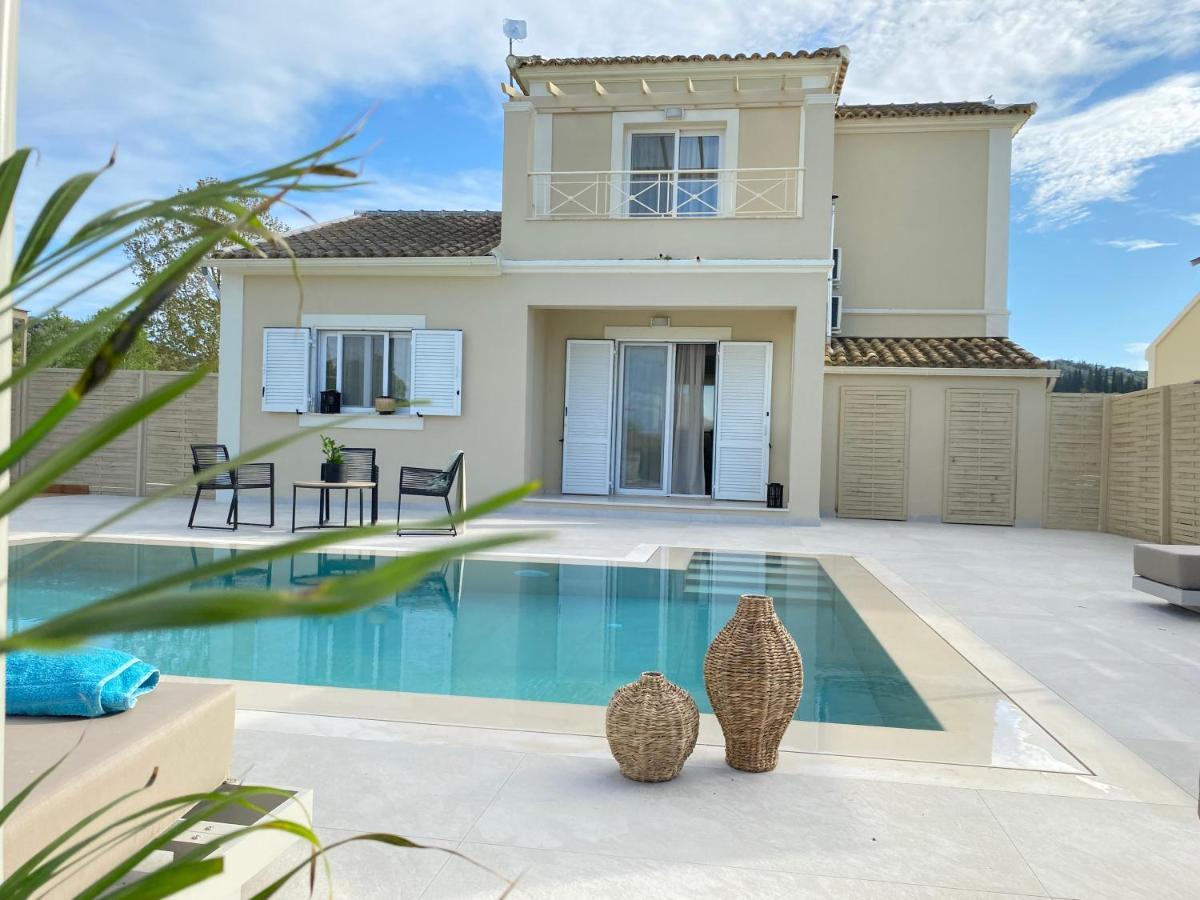 My Corfu Luxury Villa With Private Pool Sidárion المظهر الخارجي الصورة