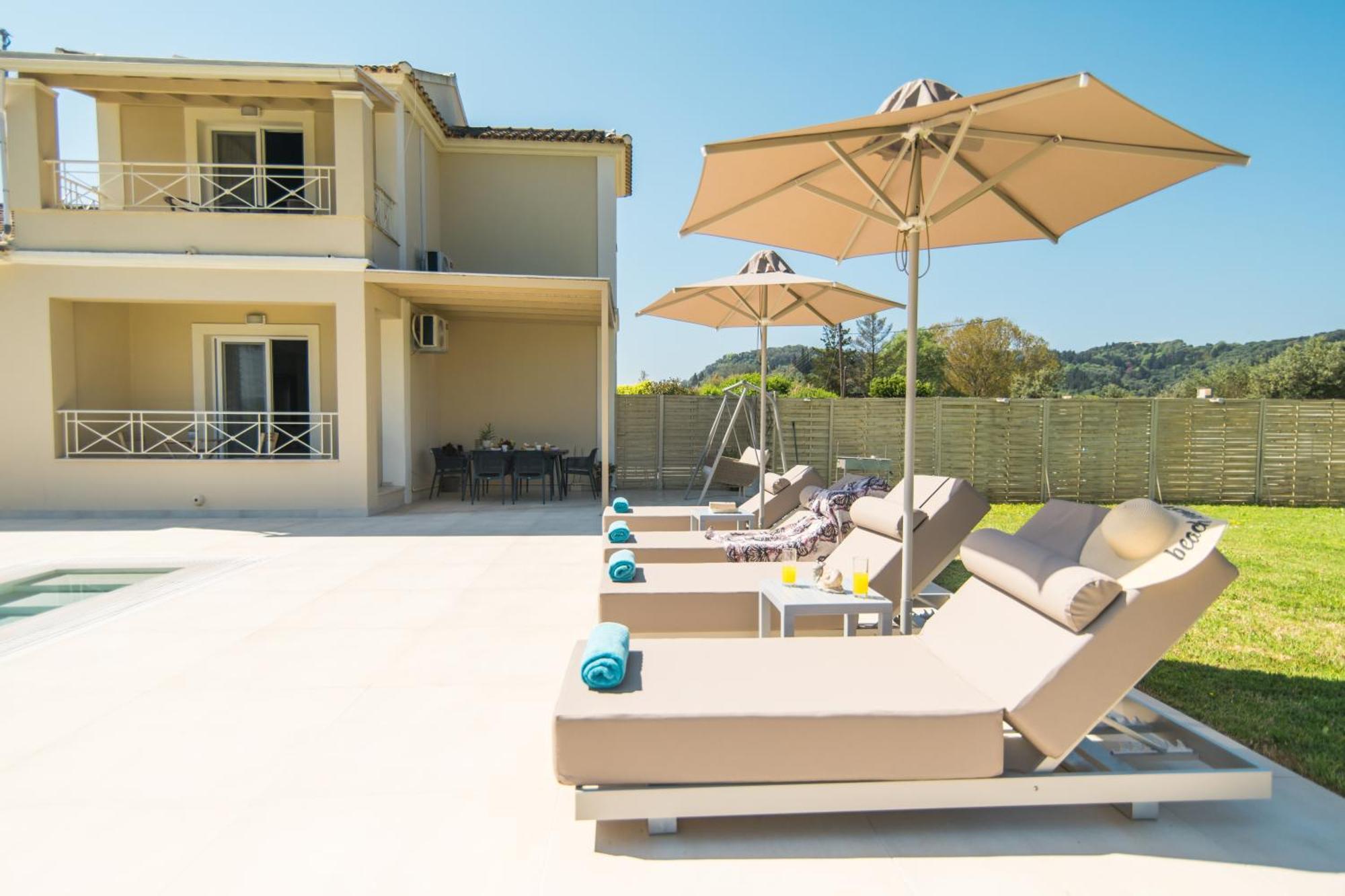 My Corfu Luxury Villa With Private Pool Sidárion المظهر الخارجي الصورة