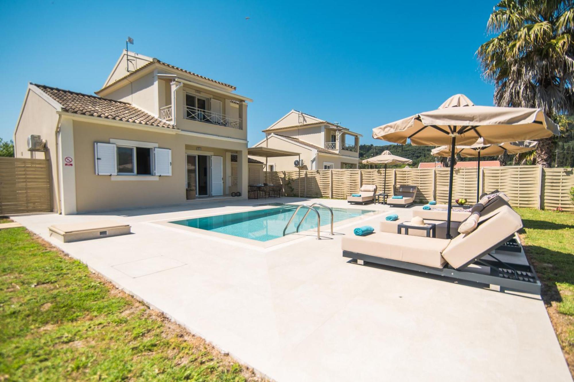 My Corfu Luxury Villa With Private Pool Sidárion المظهر الخارجي الصورة