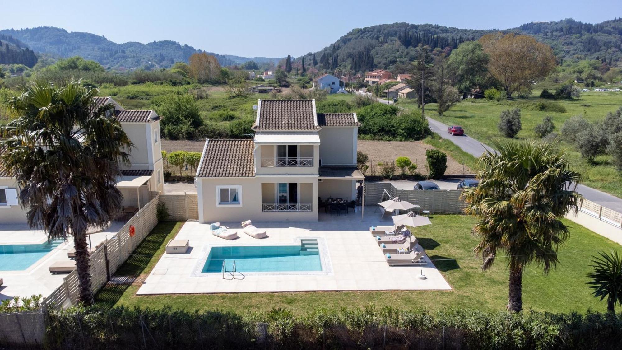 My Corfu Luxury Villa With Private Pool Sidárion المظهر الخارجي الصورة
