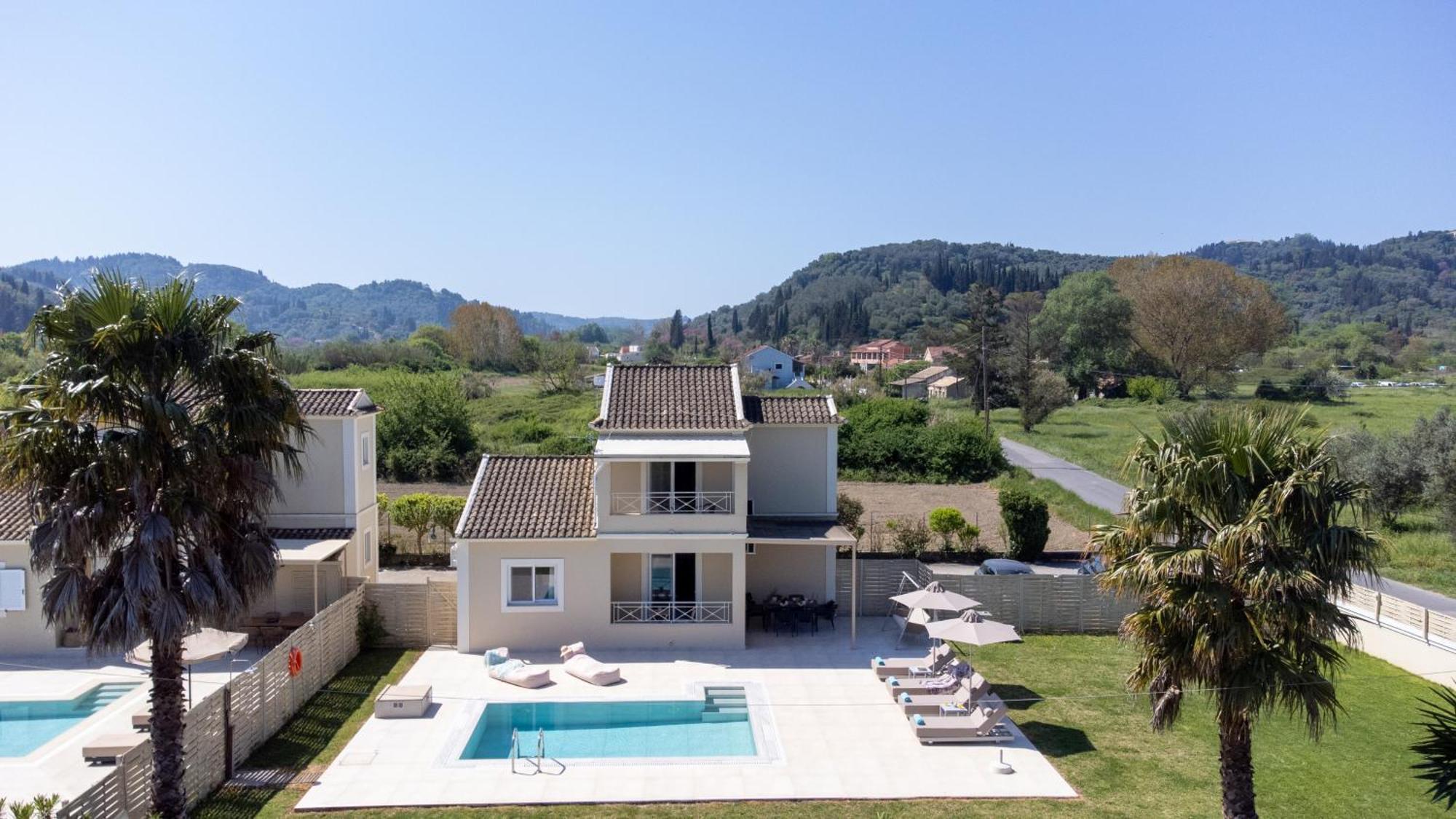 My Corfu Luxury Villa With Private Pool Sidárion المظهر الخارجي الصورة